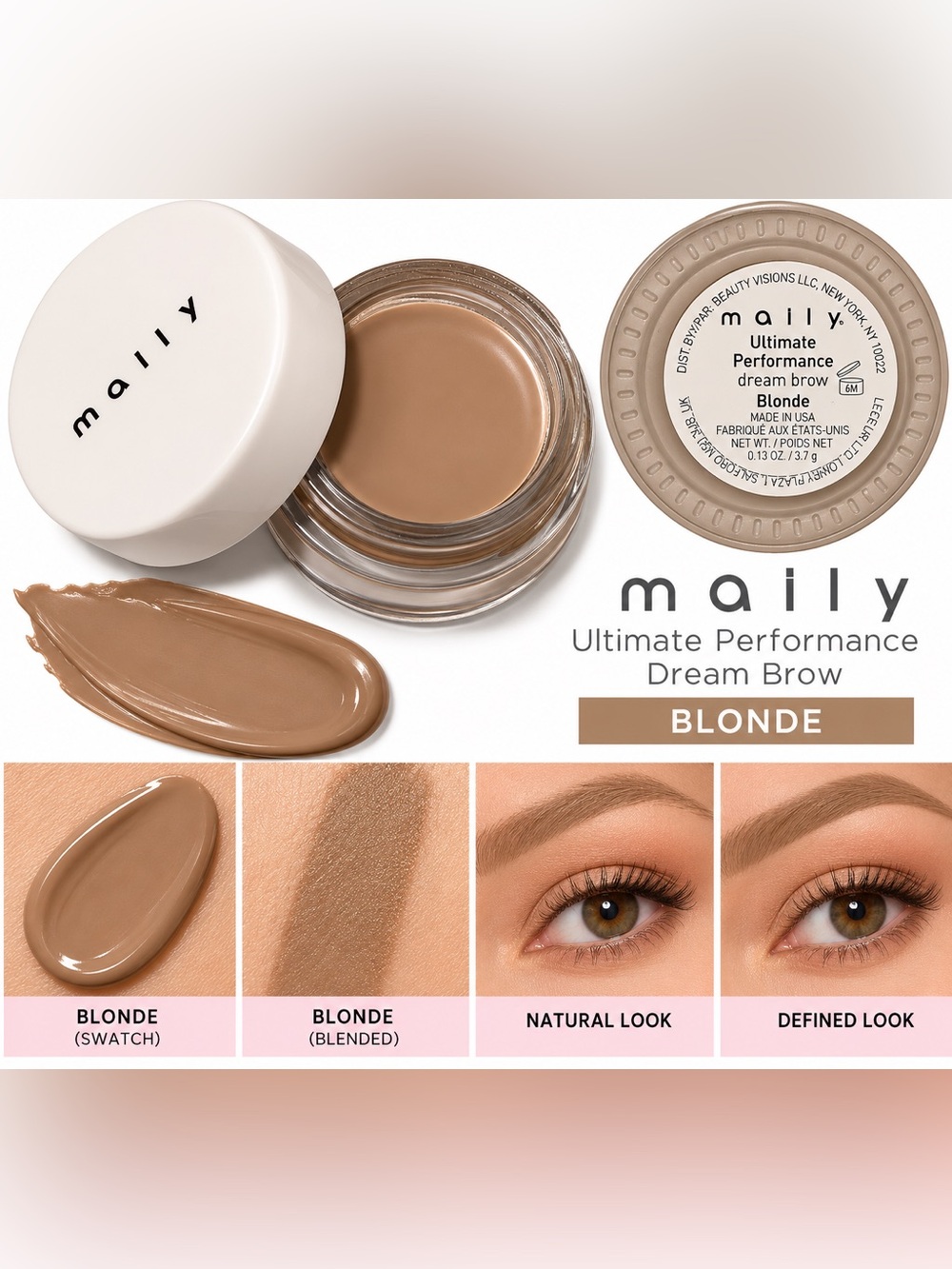 Mally beauty ultimate performance dream brow